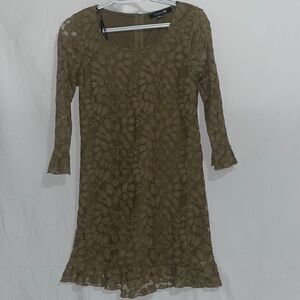 Forever 21 mid length quarter sleeve dress